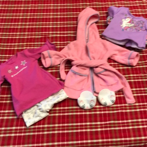 AG pink stars outfit & two other outfits for doll - Picture 4 of 4